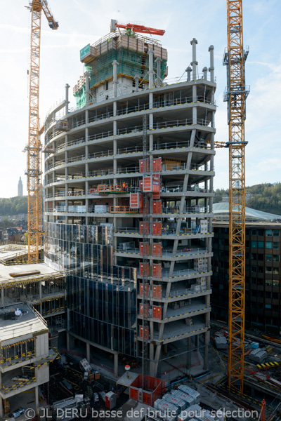 tour des finances à Liège